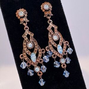 Glitzy Victorian Vintage Earrings